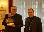 Posjet biskupa Petera Štumpfa varaždinskom biskupu Boži Radošu